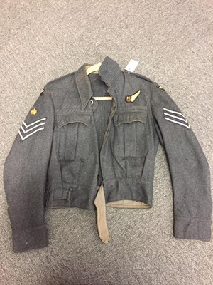 Lot 88 - Royal Air Force. A WWII RAF Aircrew blouse, dated 1943