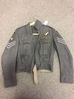 Lot 88 - Royal Air Force. A WWII RAF Aircrew blouse, dated 1943