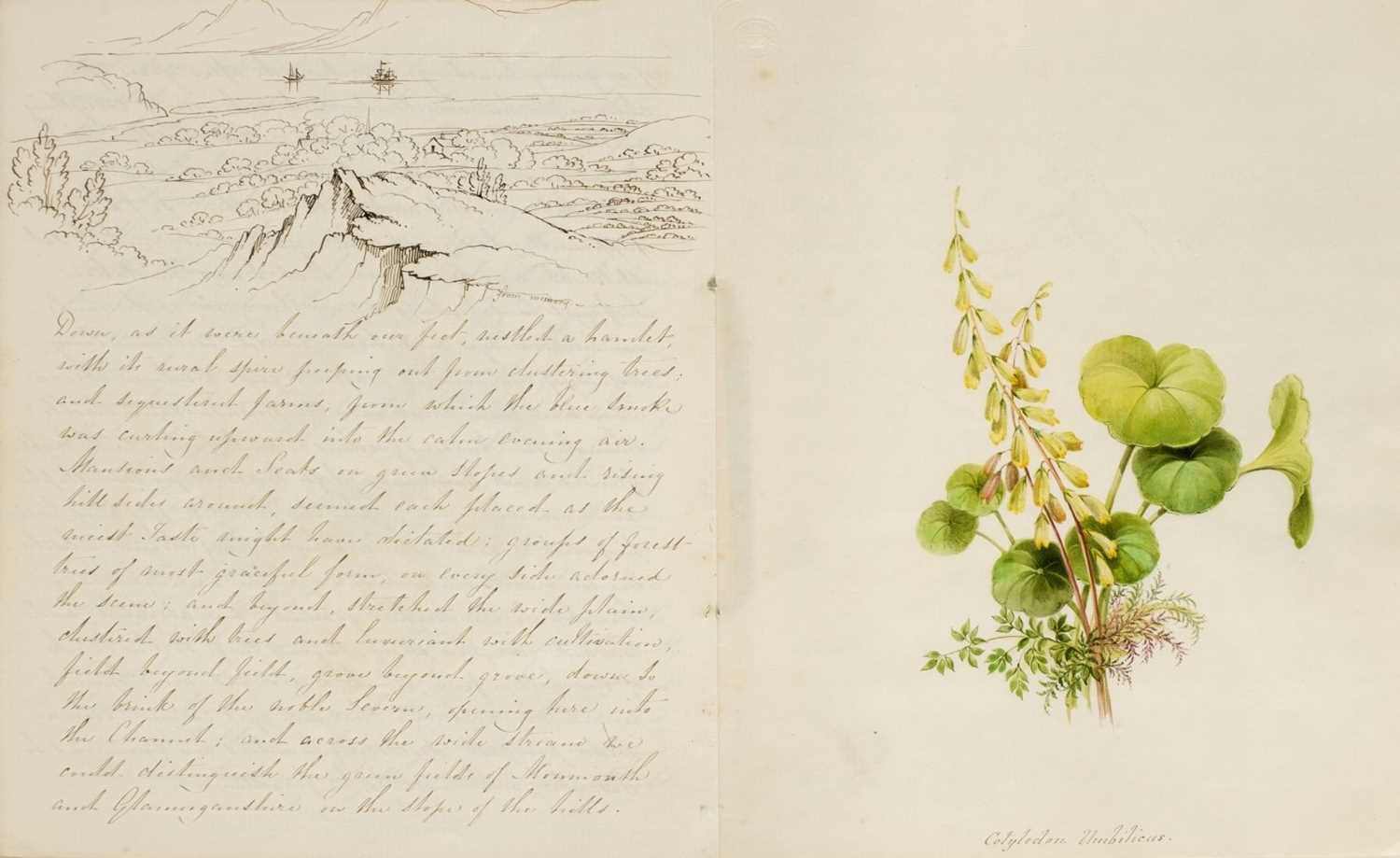 Lot 16 - Bristol. An illustrated manuscript journal, by C.H. Girdlestone, circa 1836