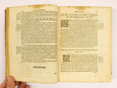 Lot 212 - Colomboni (Angelo-Maria). Prattica Gnomonica..., Bologna, 1669
