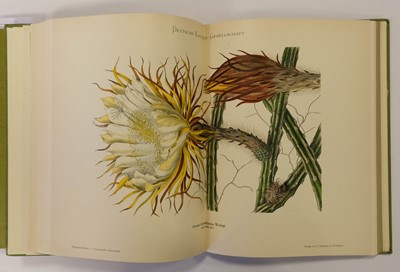 Lot 114 - Schumann (Karl). Blühende Kakteen (Iconographia Cactacearum), 1st edition, 1900-21