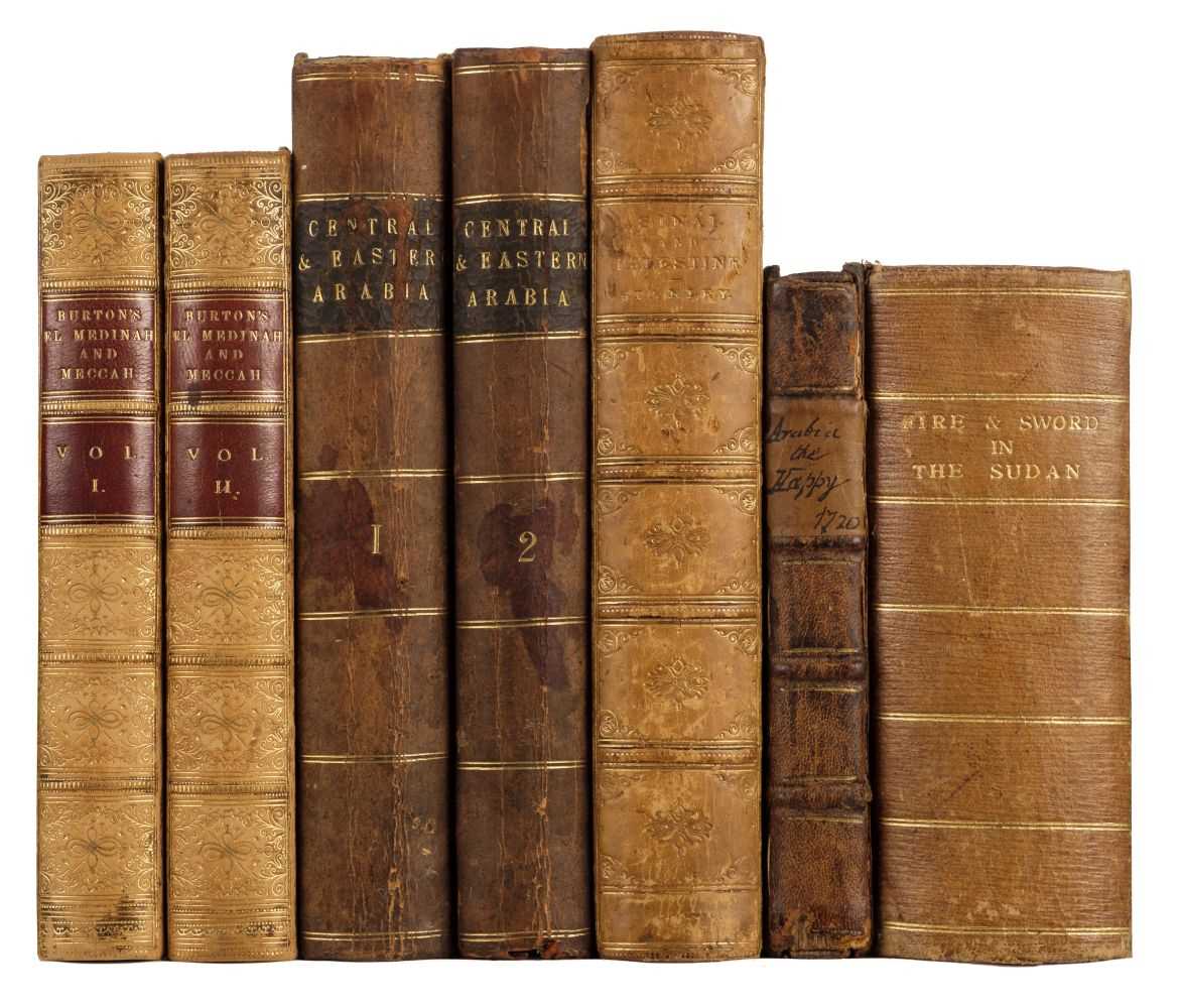 Lot 10 - Burton (Richard F.). Pilgrimage to El Medinah and Mecca, 2nd edition, 1857, ex libris C. J. Ottaway