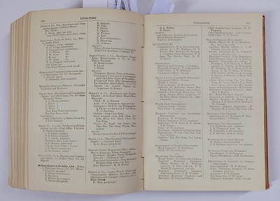 Lot 19 - Far East. Directory and Chronicle for China, Japan, etc., for the year 1911
