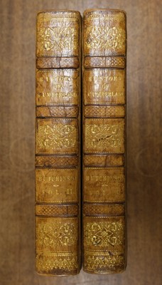 Lot 45 - Hutchinson (William). The History of Cumberland, 1794, & 3 others