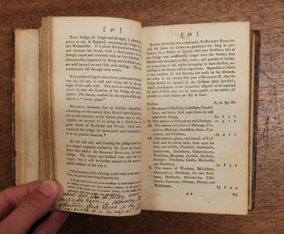 Lot 45 - Hutchinson (William). The History of Cumberland, 1794, & 3 others
