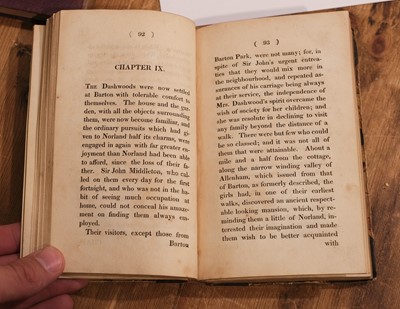 Lot 438 - Austen (Jane). Sense and Sensibility vols. I-II & Pride and Prejudice vol. II, 1st editions, 1811-12