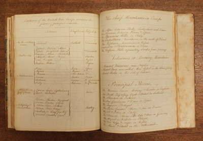 Lot 51 - Manuscript Atlas, [England], 1800
