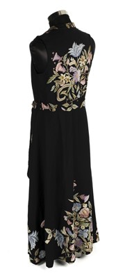 Lot 99 - Liberty. A ladies' embroidered dress, 1930s