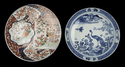 Lot 50 - Charger. Two Japanese chargers, Meiji period