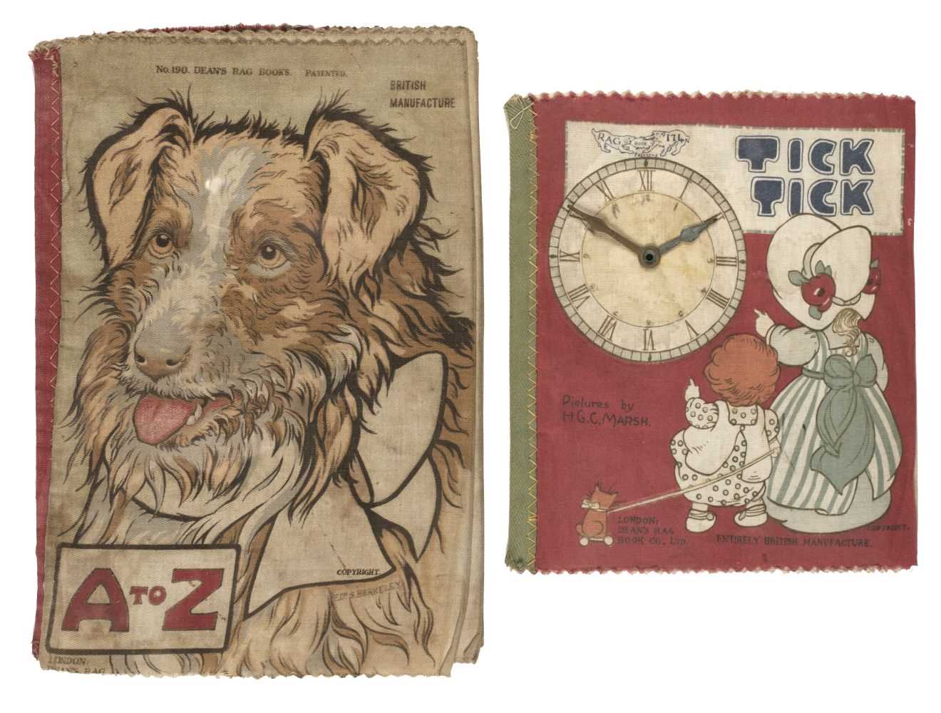 Lot 481 - Dean's Rag Books. A to Z [cover-title], number 190, c.1910s