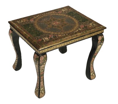 Lot 80 - Kashmiri. An Indian Kashmiri table