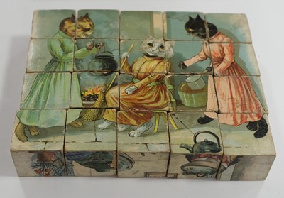 Lot 482 - Wain (Louis). Set of picture blocks, circa 1910