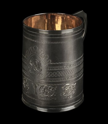 Lot 116 - Cup. A George III silver cup by Andrew Foelberg, London 1802
