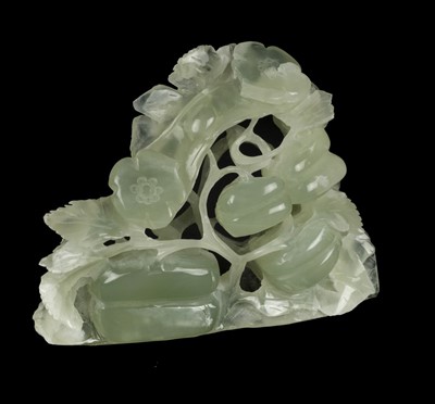 Lot 54 - Chinese Carving. A 20th century bowenite carving