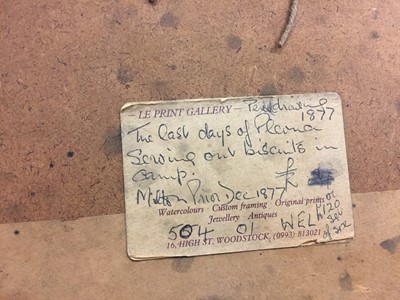 Lot 433 - Prior (Melton, 1845-1910). An important archive of original work
