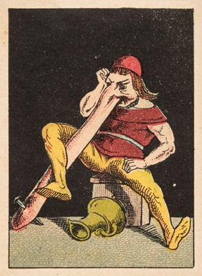 Lot 449 - Conjuring. Caricatures of people with big noses, possibly German, circa 1870