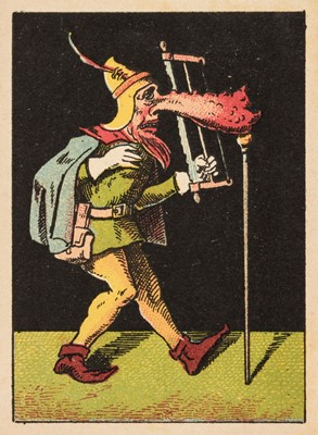 Lot 449 - Conjuring. Caricatures of people with big noses, possibly German, circa 1870
