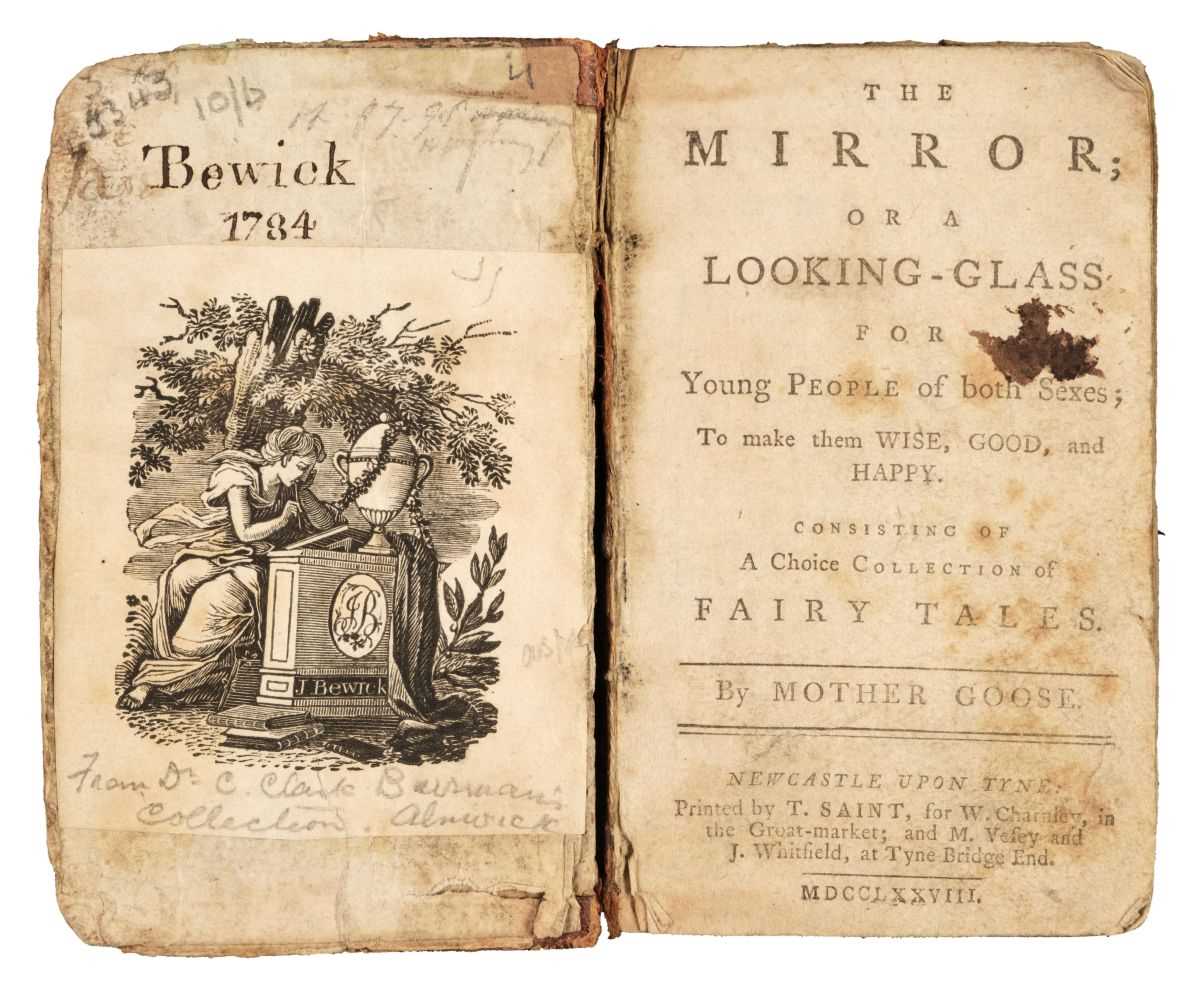 Lot 447 - Bewick (Thomas, 1753-1828). The Mirror; or a Looking-Glass, signed by Bewick, 1778