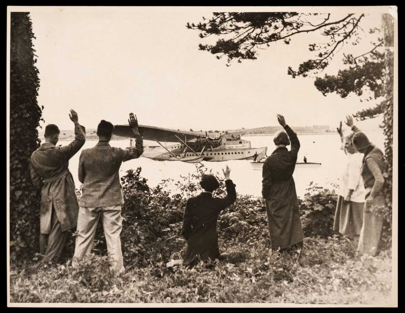 Lot 15 - Aviation Photographs. Approximately 90 French Flying Boat photographs
