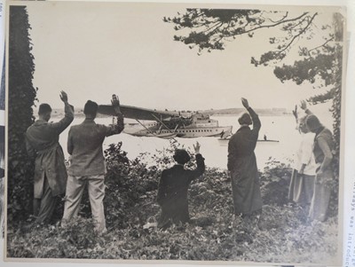 Lot 15 - Aviation Photographs. Approximately 90 French Flying Boat photographs