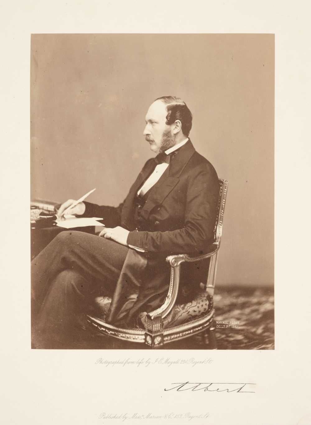 Lot 18 - Mayall (John Jabez Edwin, 1810-1901). Mayall's Series of Photographs of Eminent Men, 1862