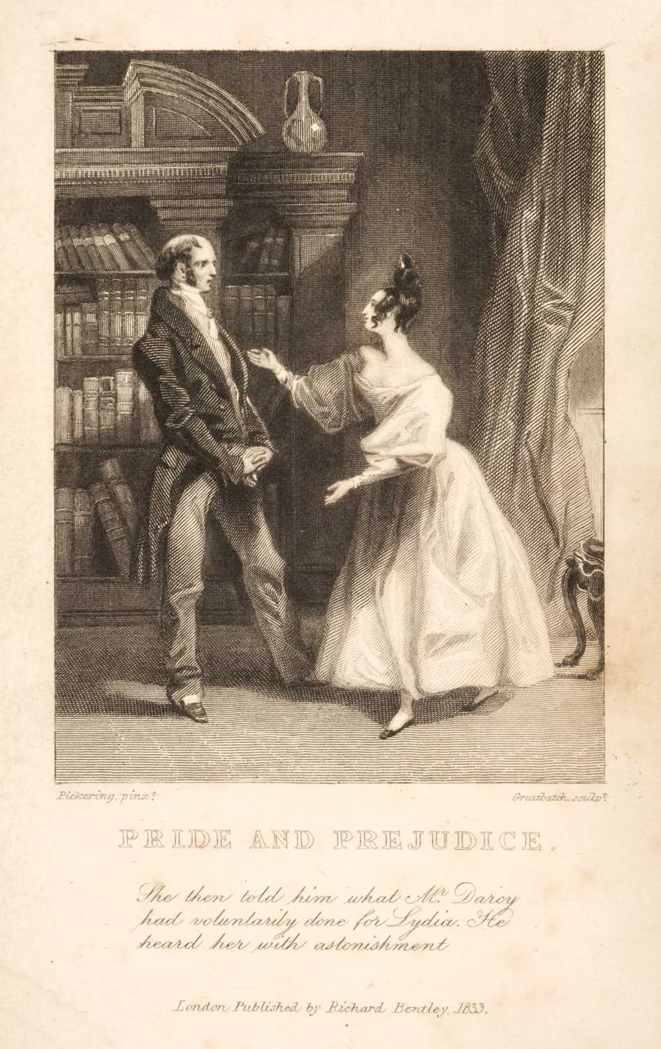 Lot 490 - Austen (Jane). Pride and Prejudice, A Novel, Richard Bentley, 1833