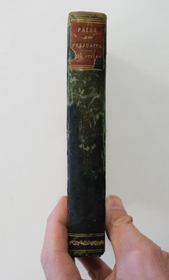 Lot 490 - Austen (Jane). Pride and Prejudice, A Novel, Richard Bentley, 1833