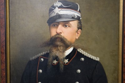 Lot 385 - Guffens (Gottfried Egide, 1823-1901). Victor Emmanuel II, oil on canvas