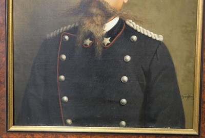 Lot 385 - Guffens (Gottfried Egide, 1823-1901). Victor Emmanuel II, oil on canvas