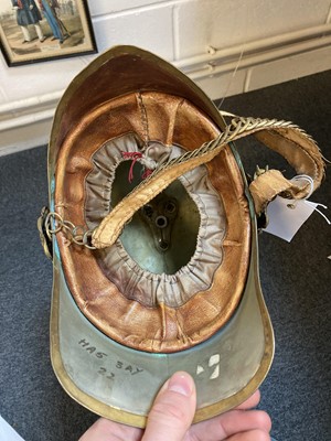 Lot 371 - Helmet. Victorian Berkshire Yeomanry Troopers Helmet