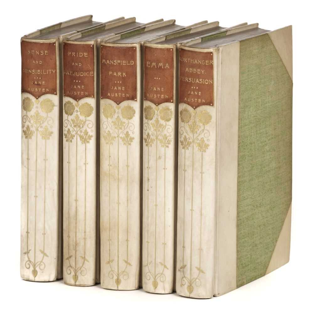 Lot 491 - Austen (Jane). The Works of Jane Austen, 5 volumes, reprinted, 1900-1901