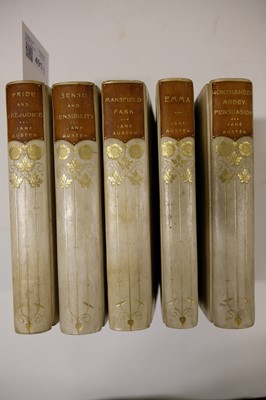 Lot 491 - Austen (Jane). The Works of Jane Austen, 5 volumes, reprinted, 1900-1901