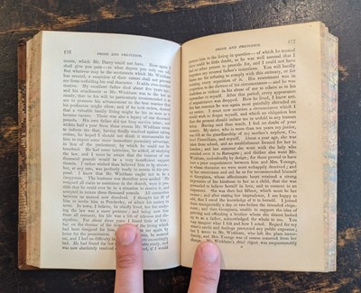 Lot 426 - Austen (Jane). Pride and Prejudice. A Novel, London: Richard Bentley, 1846