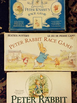 Lot 477 - Potter (Beatrix). A collection of books and games, early-mid 20th century