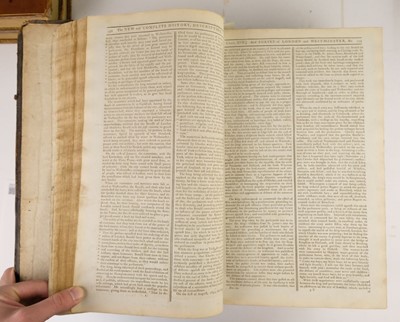 Lot 101 - Thornton (William). The New ... History of the Cities of London and Westminster, 1784, & 4 others