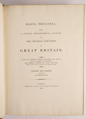 Lot 101 - Thornton (William). The New ... History of the Cities of London and Westminster, 1784, & 4 others