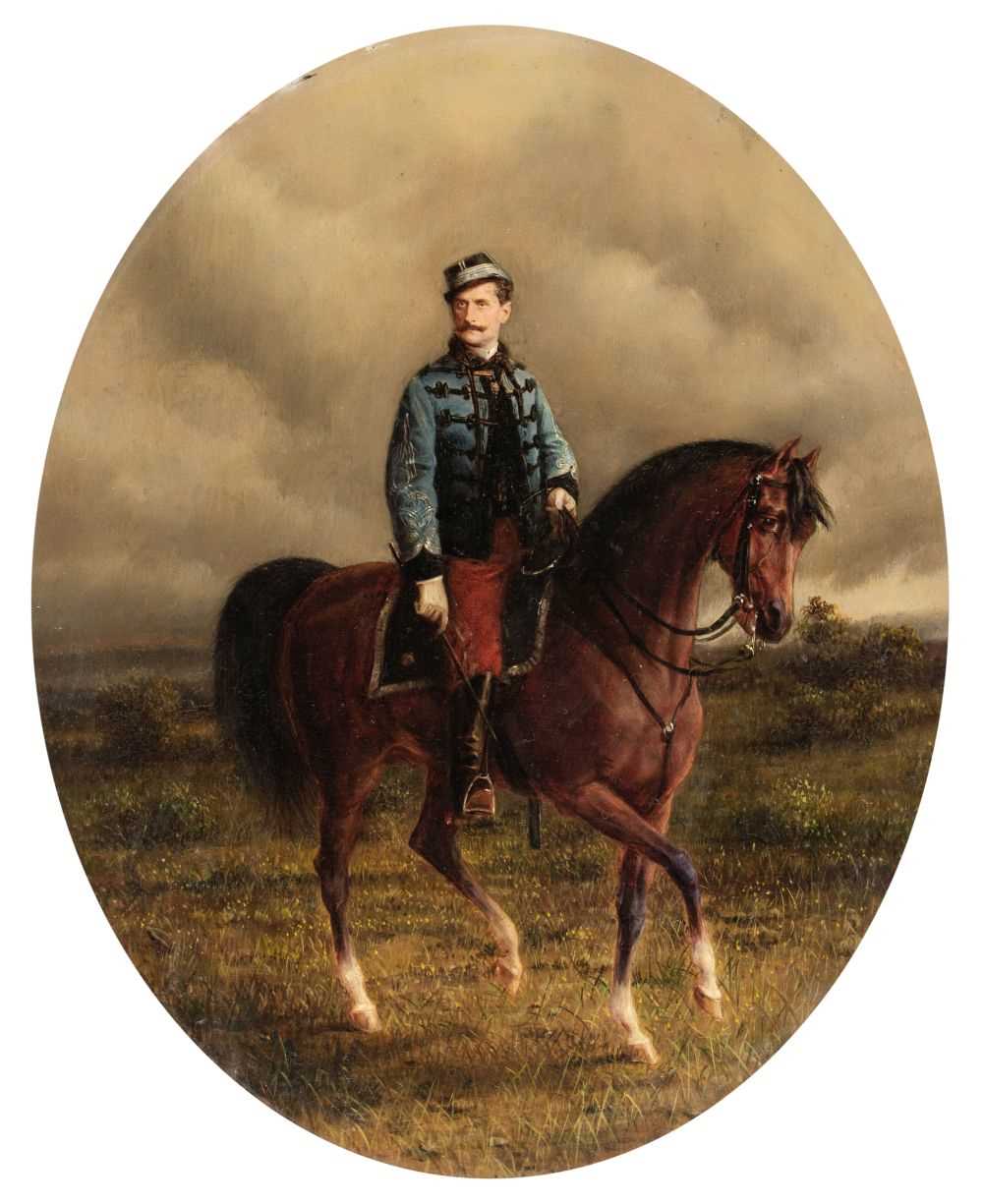 Lot 330 - Freyberg (Conrad, 1842-1915). Portrait of an Austro-Hungarian Prince