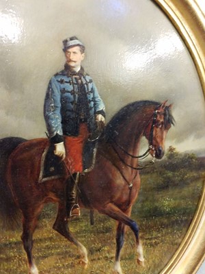 Lot 330 - Freyberg (Conrad, 1842-1915). Portrait of an Austro-Hungarian Prince