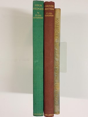 Lot 35 - Leighton (Clare). The Farmer's Year. A Calendar of English Husbandry, 1934