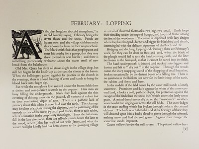 Lot 35 - Leighton (Clare). The Farmer's Year. A Calendar of English Husbandry, 1934