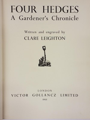 Lot 35 - Leighton (Clare). The Farmer's Year. A Calendar of English Husbandry, 1934