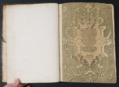 Lot 194 - Goltz (Hubert). Vivae omnium fere Imperatorum imagines, a C. Iulio Caes. Antwerp, 1557