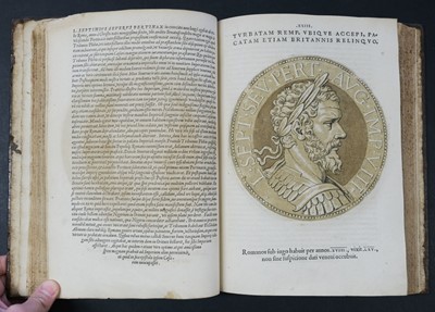 Lot 194 - Goltz (Hubert). Vivae omnium fere Imperatorum imagines, a C. Iulio Caes. Antwerp, 1557
