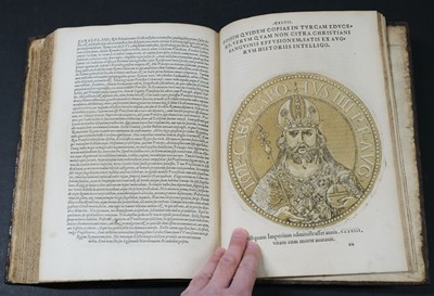 Lot 194 - Goltz (Hubert). Vivae omnium fere Imperatorum imagines, a C. Iulio Caes. Antwerp, 1557