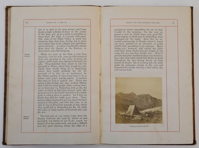 Lot 134 - Edgar (John Ware). Report on a Visit to Sikhim and the Thibetan Frontier, 1873