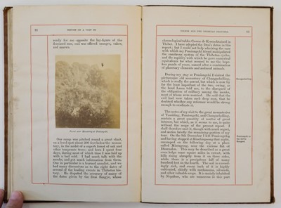 Lot 134 - Edgar (John Ware). Report on a Visit to Sikhim and the Thibetan Frontier, 1873