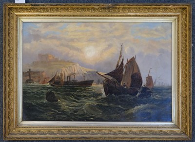 Lot 344 - English School, Scarborough 1892, oil on canvas