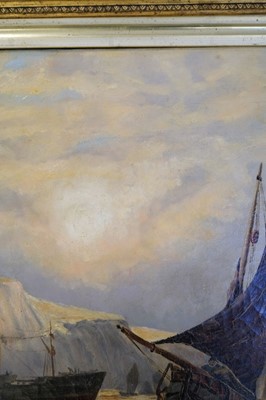 Lot 344 - English School, Scarborough 1892, oil on canvas