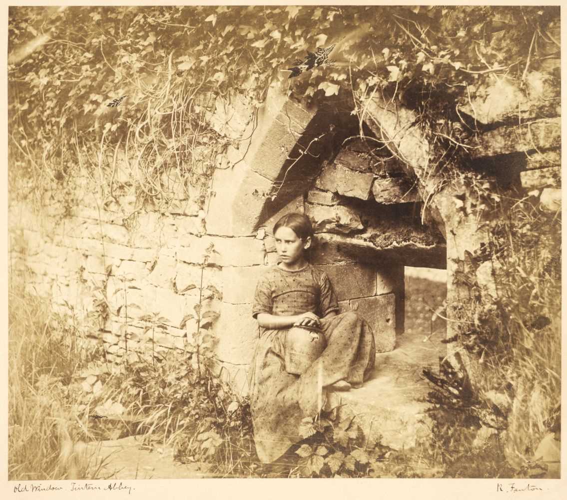 Lot 42 - Fenton (Roger, 1819-1869). A Small chapel in Tintern Abbey, 1854