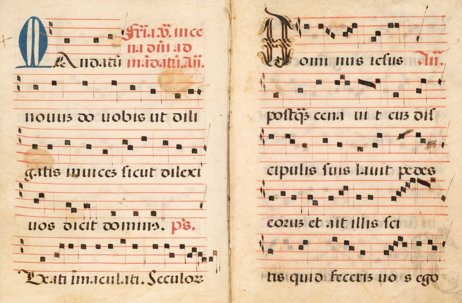 Lot 338 - Illuminated manuscript. An illuminated missal on vellum, probably Spanish, 16th century